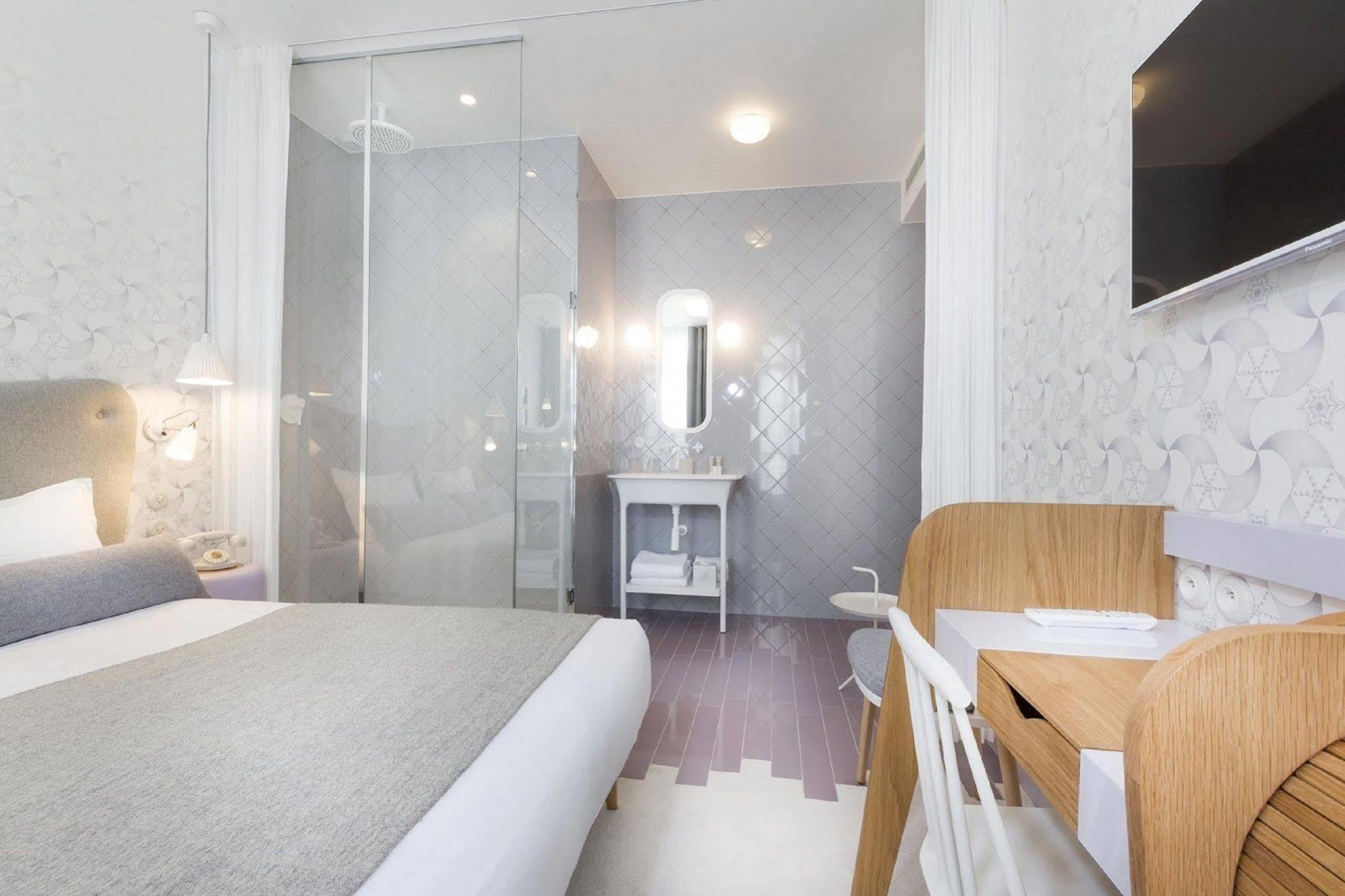 Hotel Le Lapin Blanc Paris Exteriör bild
